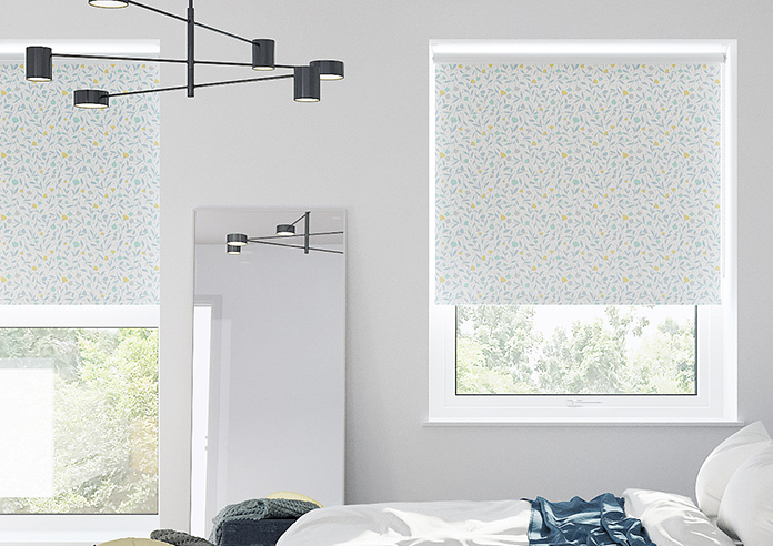 Spring Awakening, Powder Blue - Roller Blind - Image 3